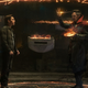 peter parker watches as Strange casts a spell.